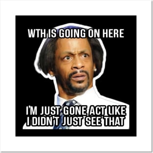 Katt Williams meme humor Posters and Art